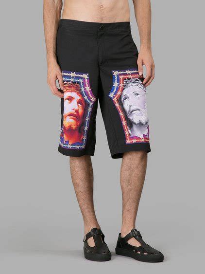 givenchy jesus shorts